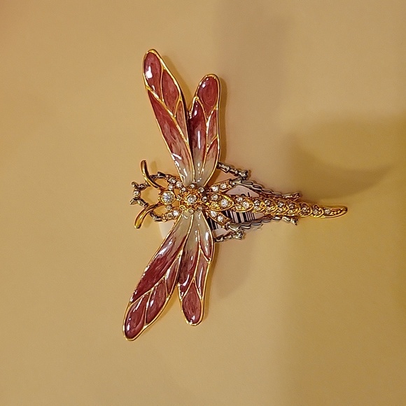 Nolan Miller vintage dragonfly pin - Picture 2 of 3